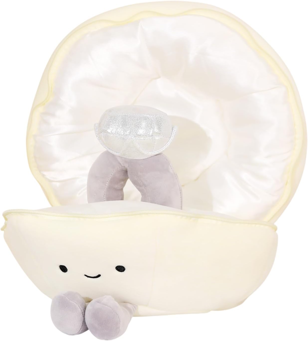 Diamond Seashell Ring Plush