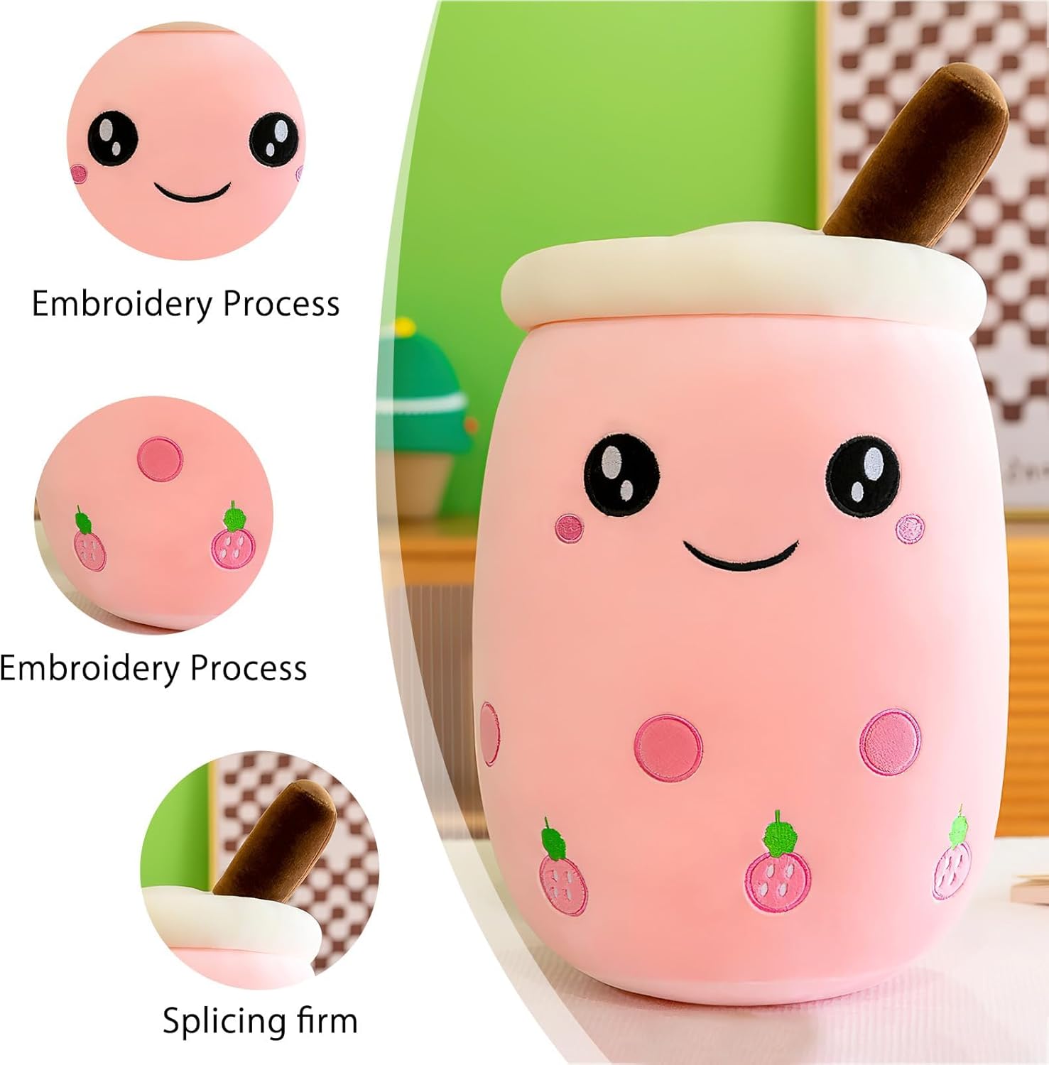 Boba Tea Strawberry Milk Shake