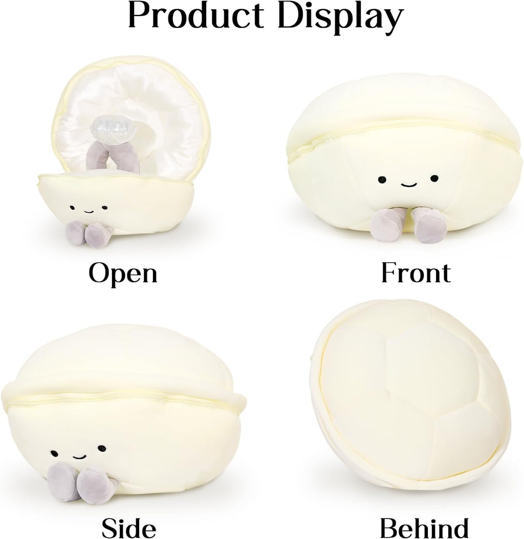 Diamond Seashell Ring Plush