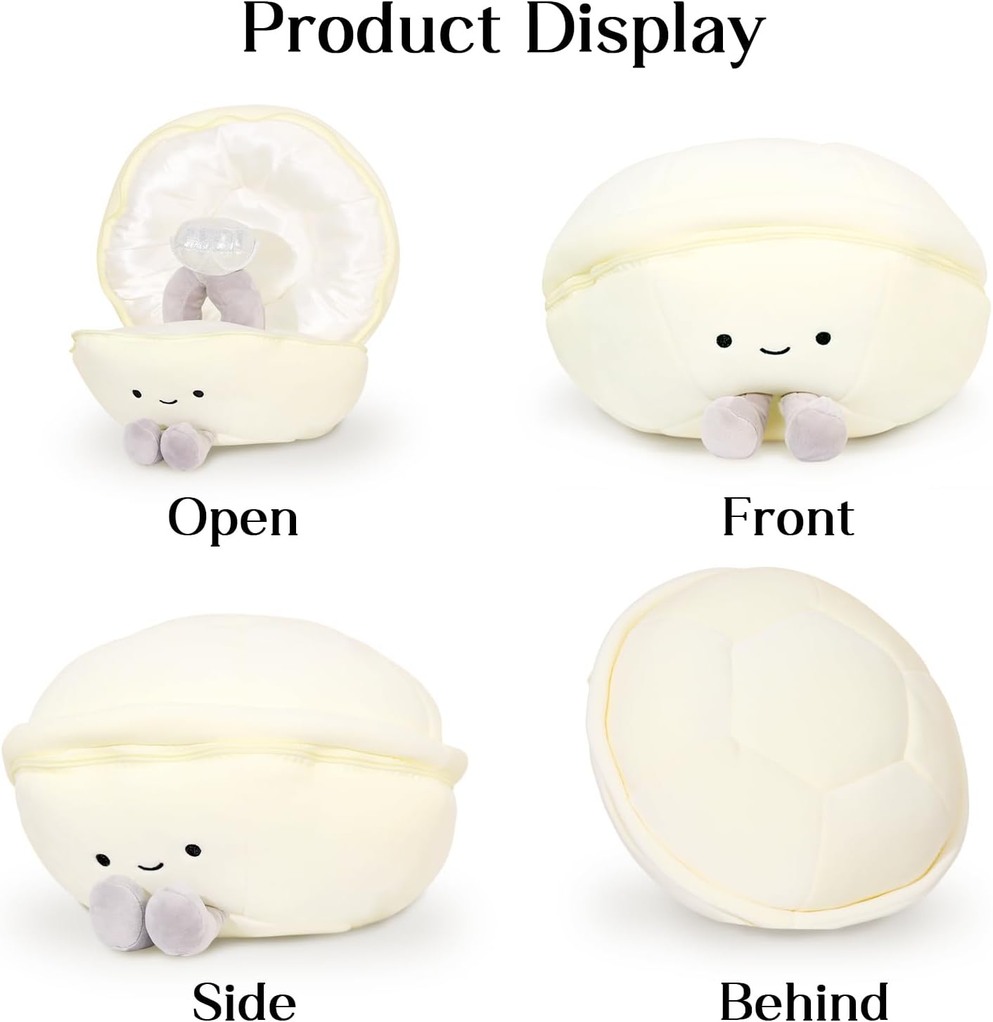 Diamond Seashell Ring Plush