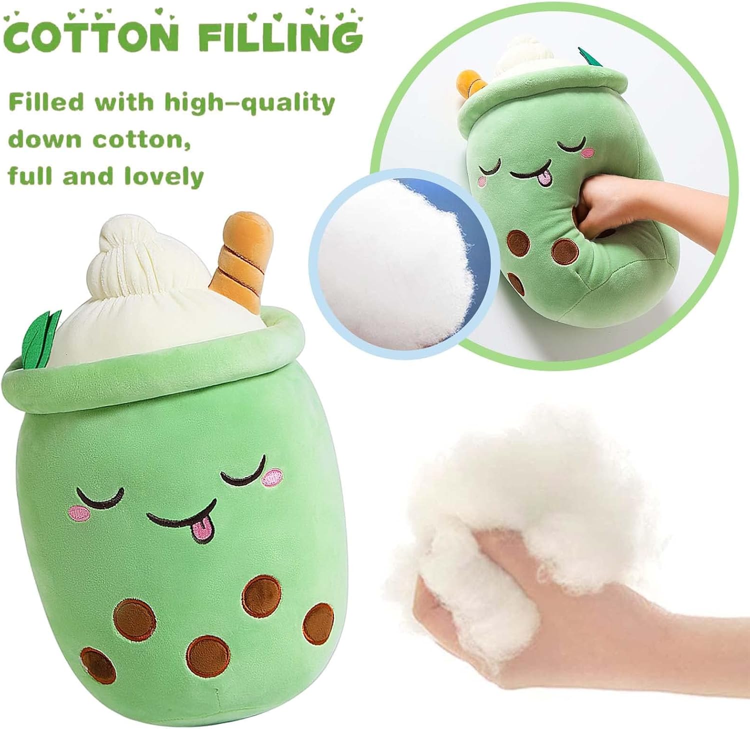 Boba Tea Matcha Flavor