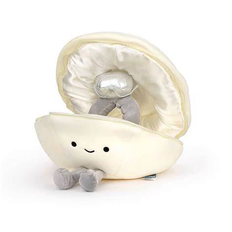 Diamond Seashell Ring Plush