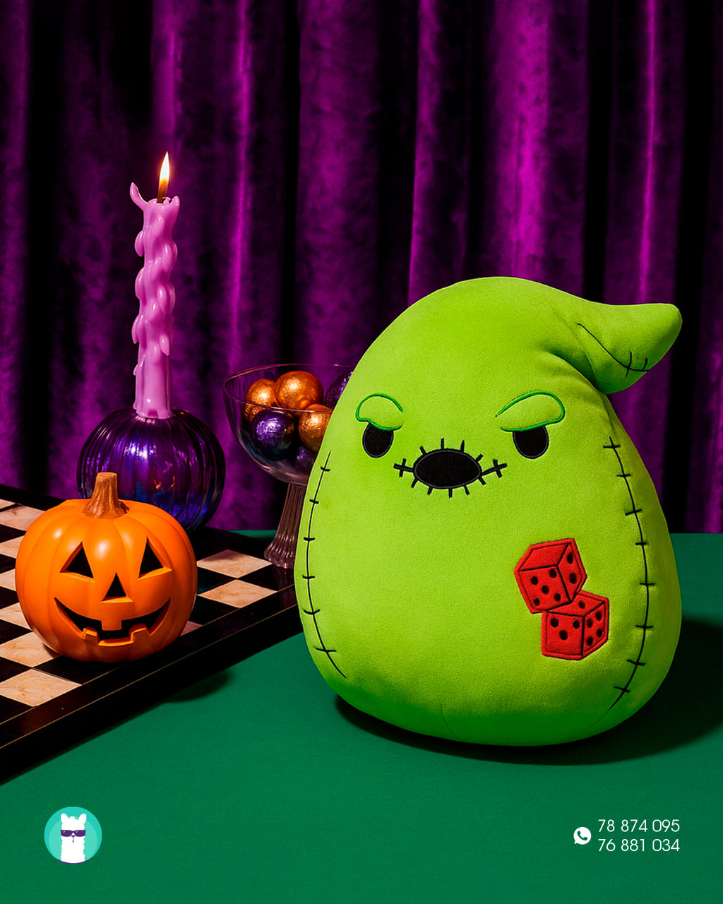 Green Oogie Boogie - Nightmare Before Christmas
