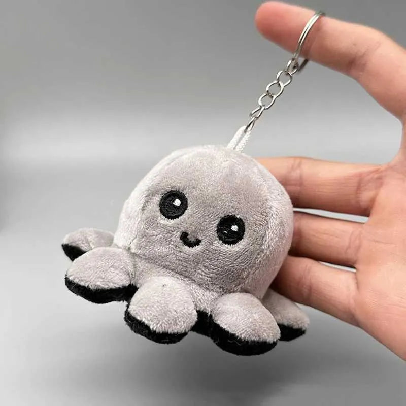 Mood Reversible Octopus Black and Grey
