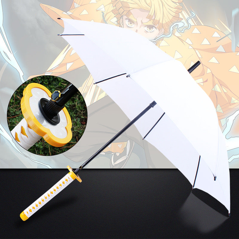 Demon Slayer Thunder Breathing Katana Umbrella