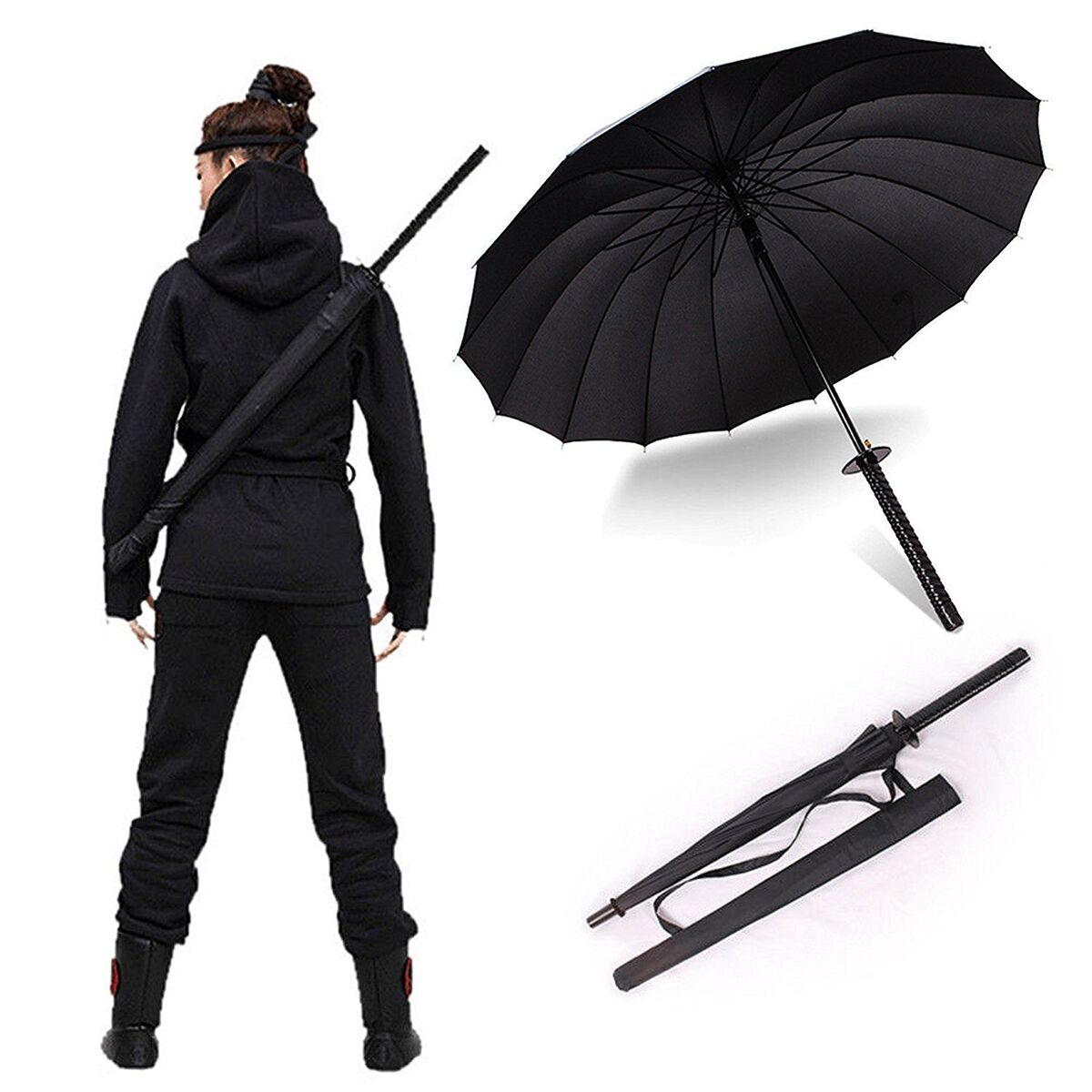 Demon Slayer Serpent Hashira Katana Umbrella